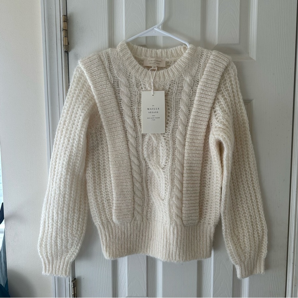[NWT] Sezane Prune Jumper XS